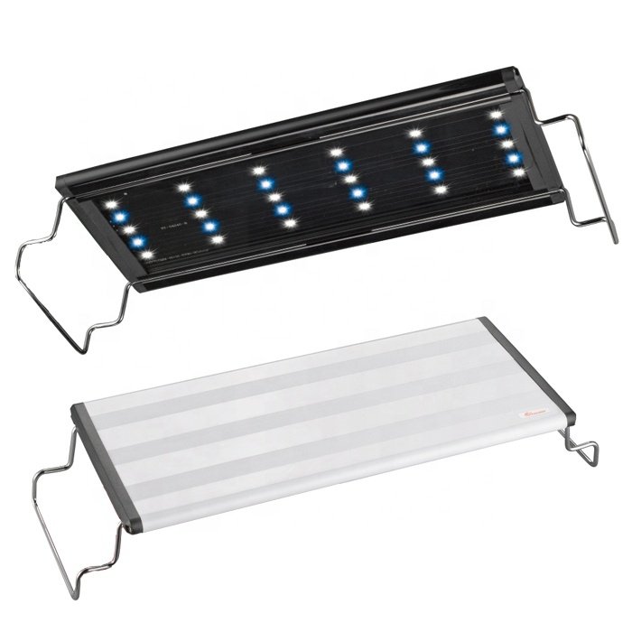 Quanlong fish tank lamp five rows colorful freshwater plant grow aquarium led light bracket reef