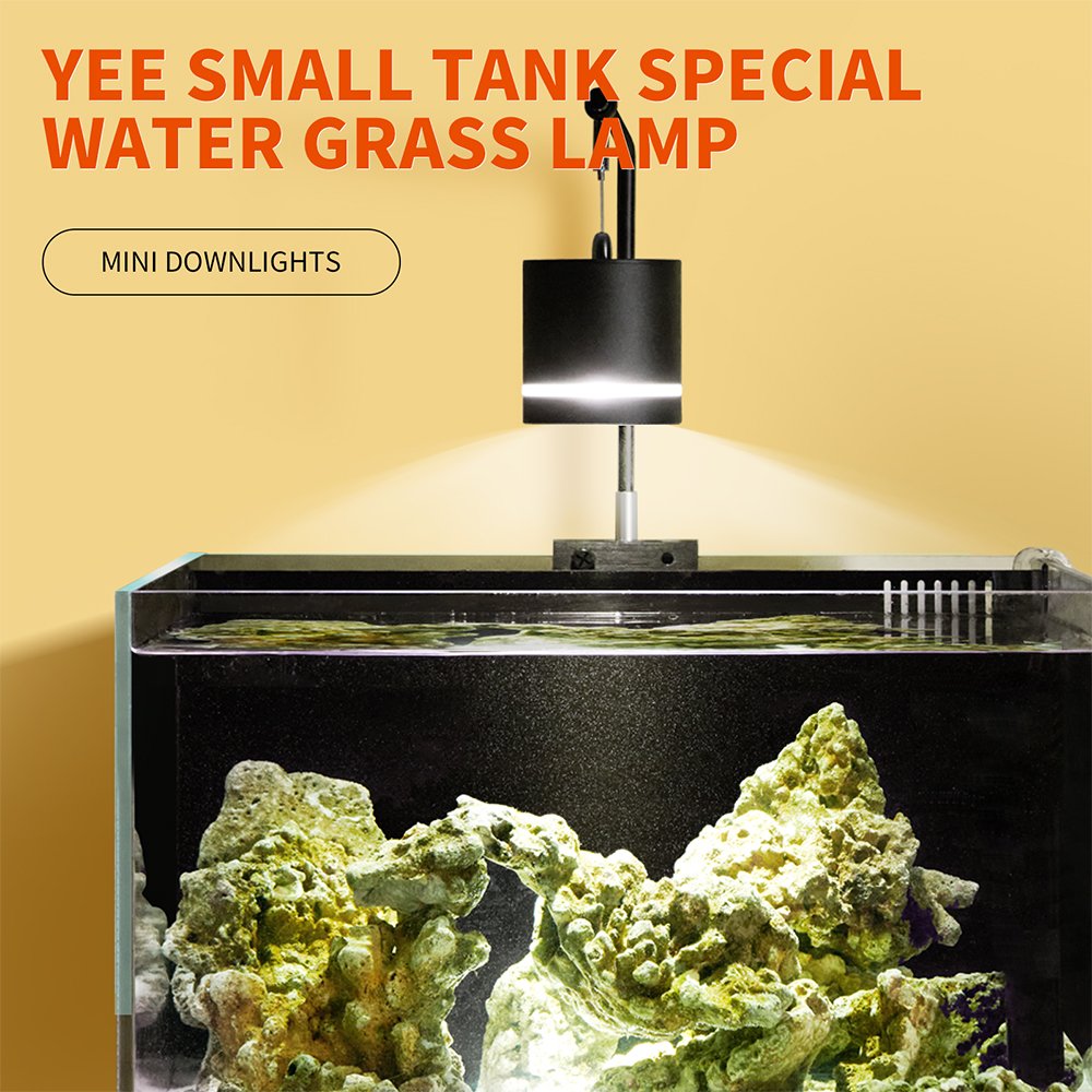 Yee Aquariums Full spectrum aquatic grass lights Aquarium LED light Large fish tank lamp reef light