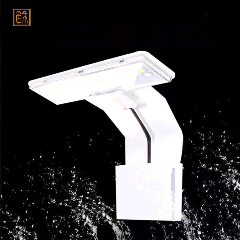 Zaohetian 6W 10W 15W small fish tank led aquarium clip lamp blue white led aquarium light cheaper fish tank lamp
