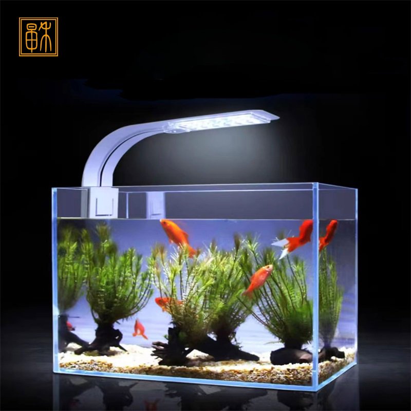 Zaohetian 6W 10W 15W small fish tank led aquarium clip lamp blue white led aquarium light cheaper fish tank lamp