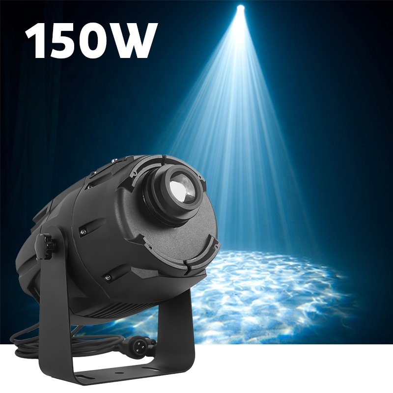 150W RGBW+yellow+cyan LED Lighting Water Wave Light Water Wave Projector Light For Outdoor Aquarium museum