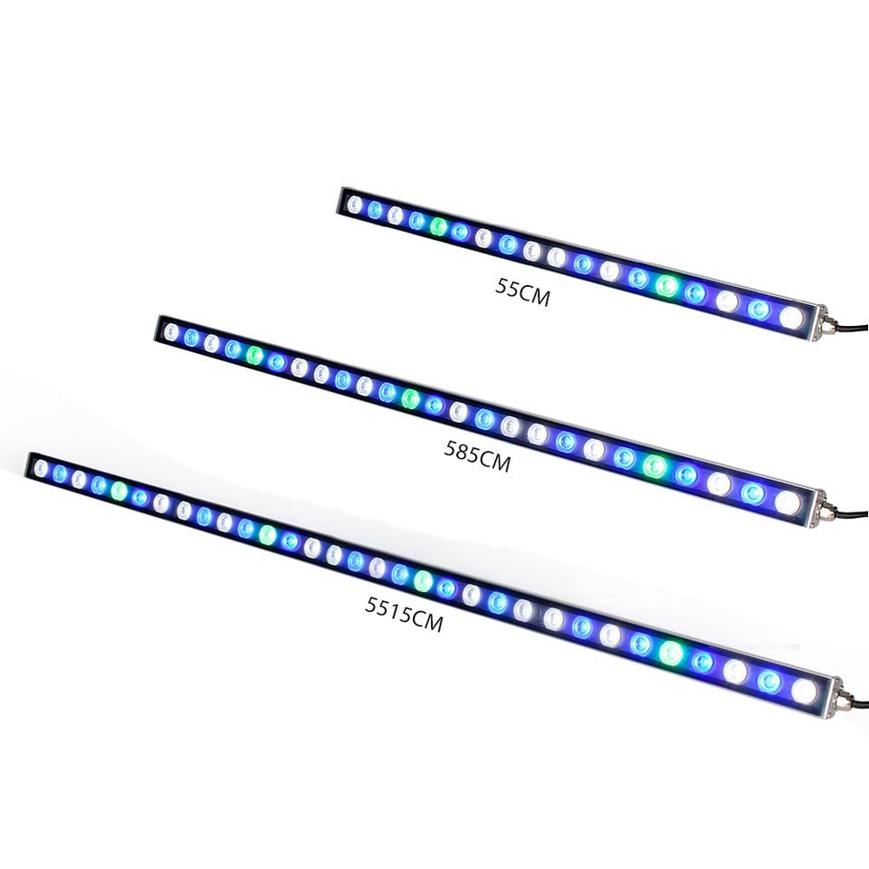 Blue White Green UV Spectrum Bar for Coral Reef Wireless LED Aquarium Light