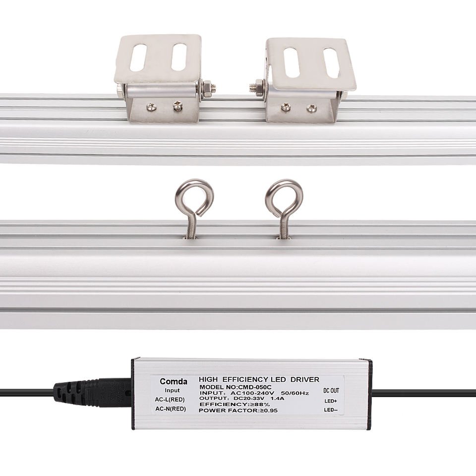 Blue White Green UV Spectrum Bar for Coral Reef Wireless LED Aquarium Light