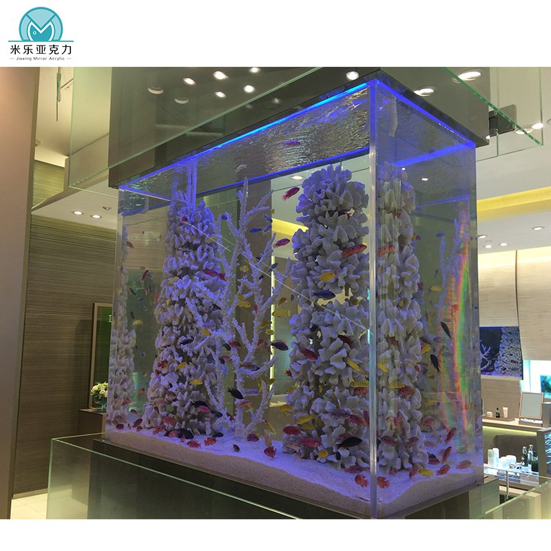 Customized Size Competitive price high-quality Reef Aquarium Marine Fish Tank