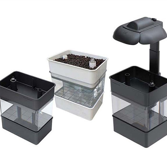 Aquarium Greenhouse Plant Vegetable Vertical Hydroponic Pot Fish Tanks