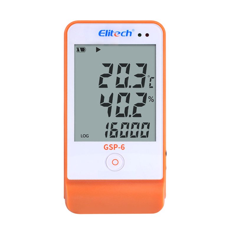 GSP-6 Digital USB Temperature Humidity Data Logger Built-in NTC Sensor High Precision Thermometer Data Logger