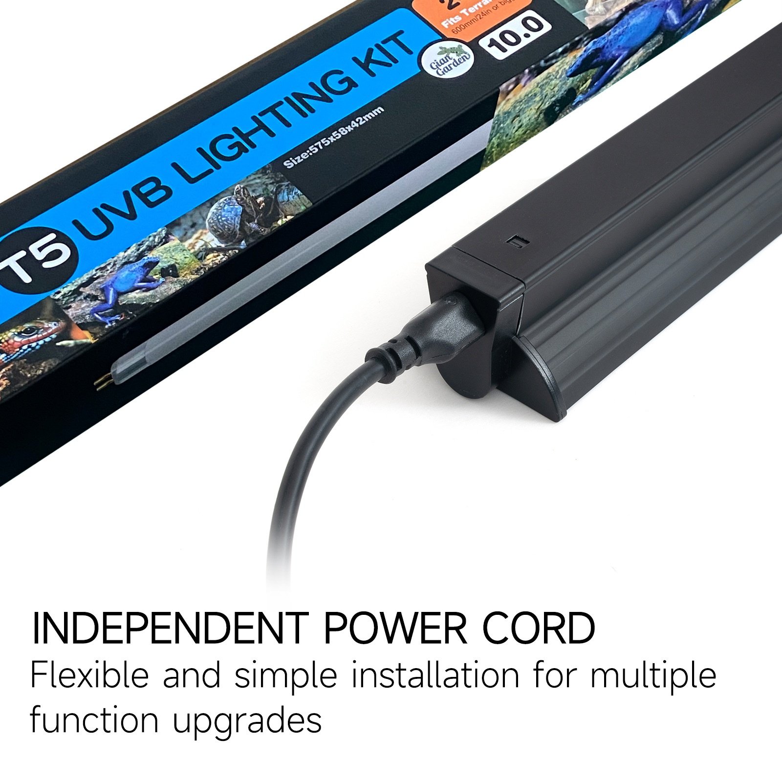 Pet Light Reptiles Reeding Equipment Reptile Light Tube Climbing Pet T5 Uvb Timing Switch Fluorescent Tube Light