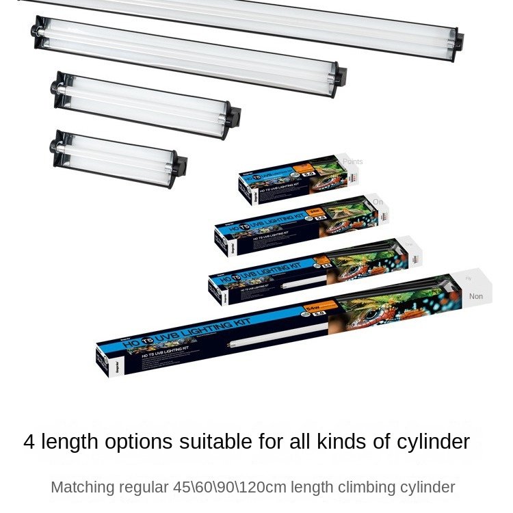 Pet Light Reptiles Reeding Equipment Reptile Light Tube Climbing Pet T5 Uvb Timing Switch Fluorescent Tube Light