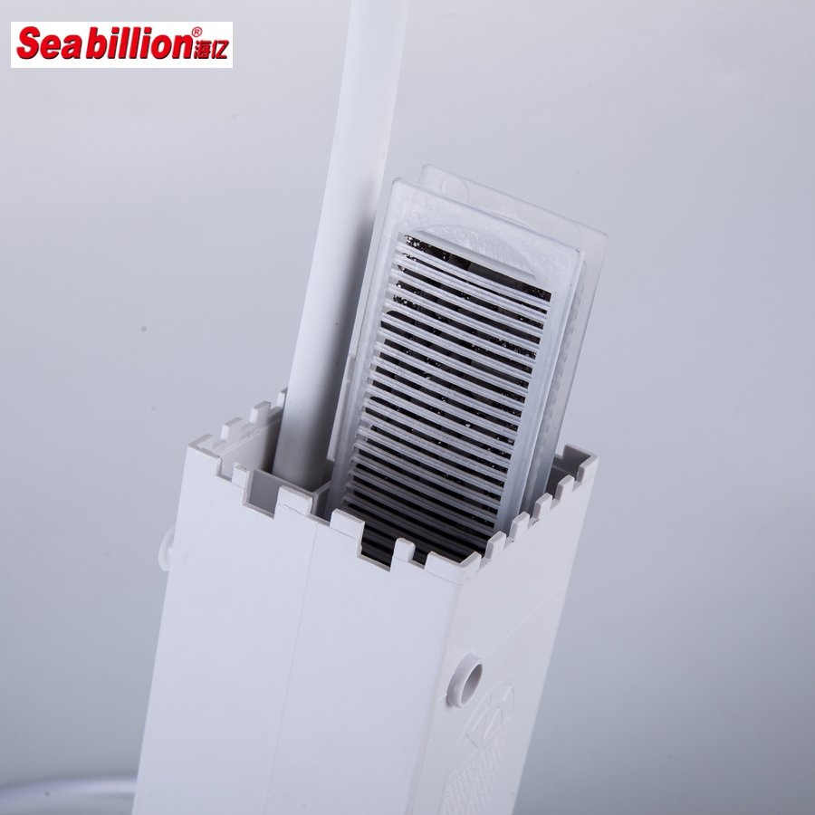 Seabillion Silent Water Tank Filter with Aquarium Turtle Light Uva Uvb Stone White Plastic Fish Tank Aquariums & Accessories 25W