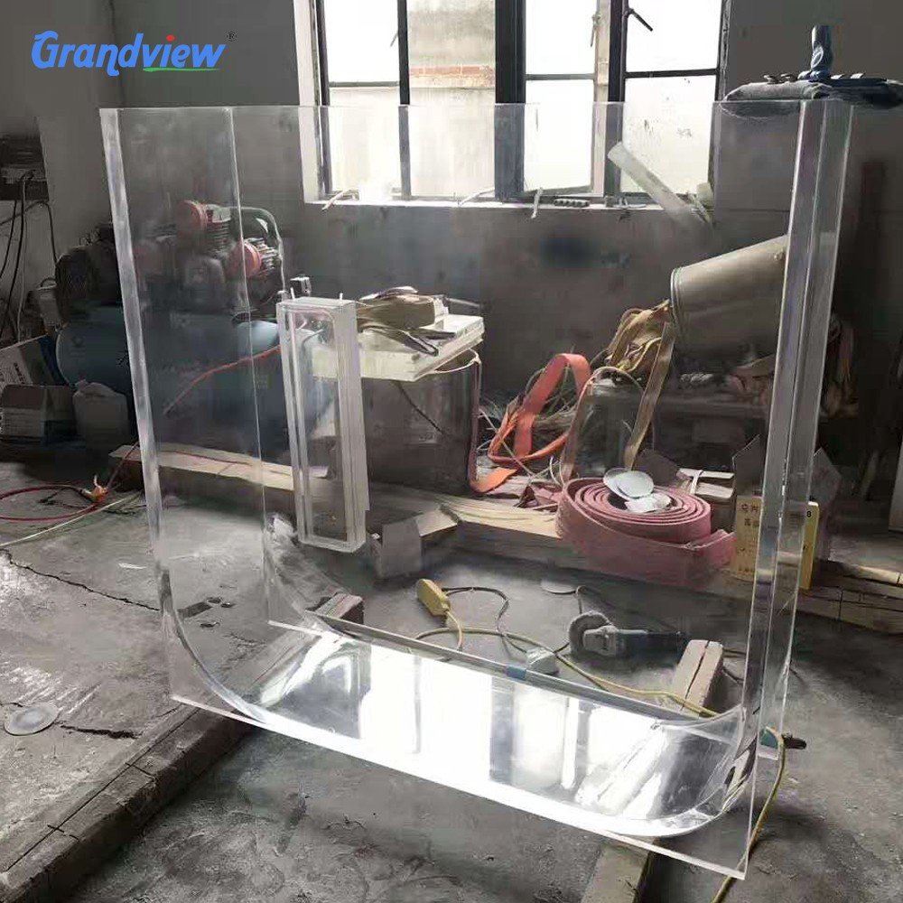 Grandview decorative customized size acrylic aquarium for office and home