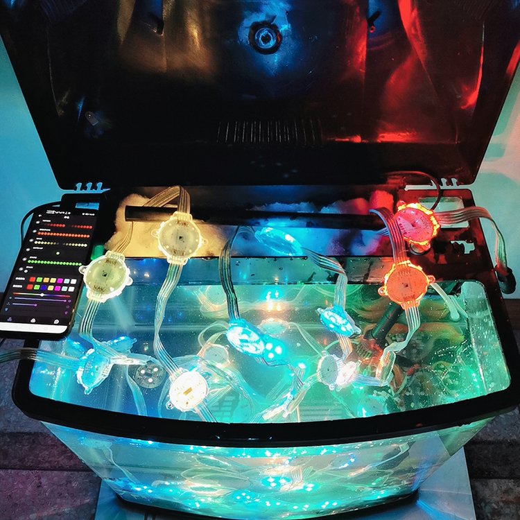 Custom Size 80cm 120cm Marine Rgb Led Light For Aquarium
