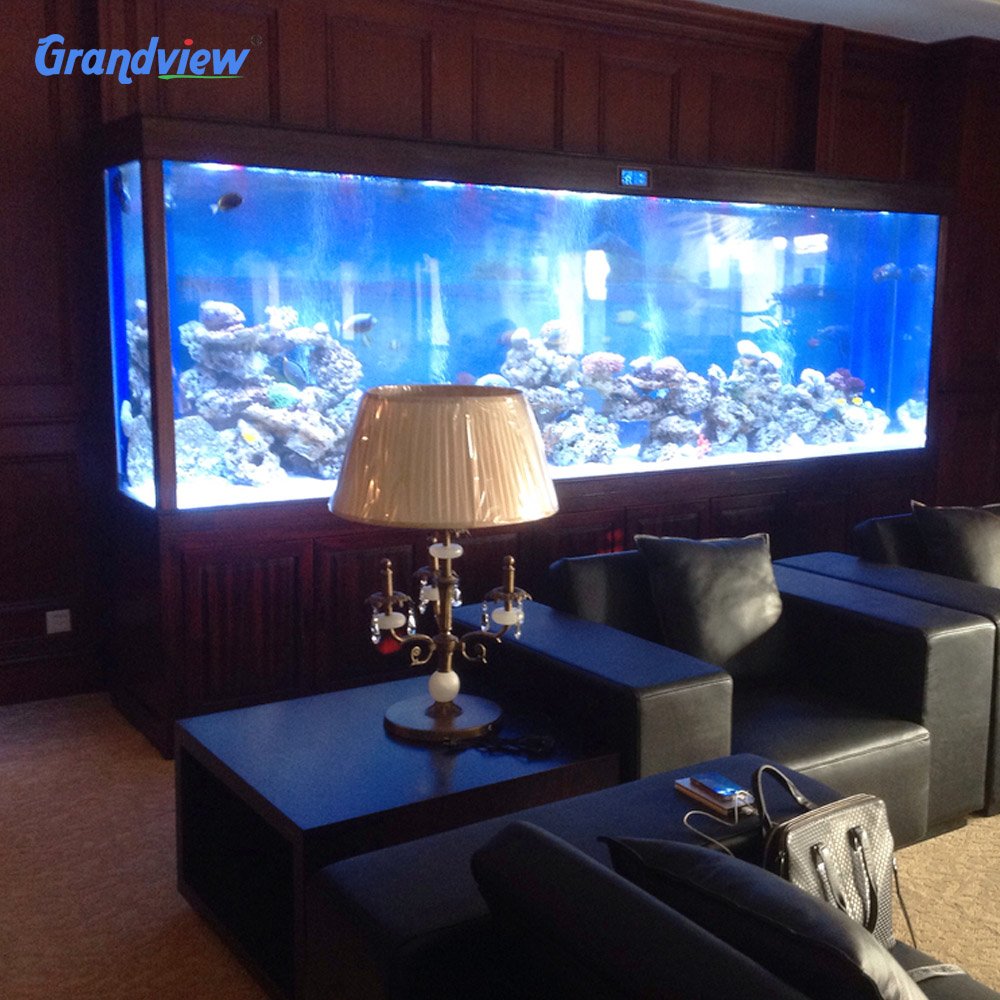 Grandview customized size aquarium clear cast acrylic sheets