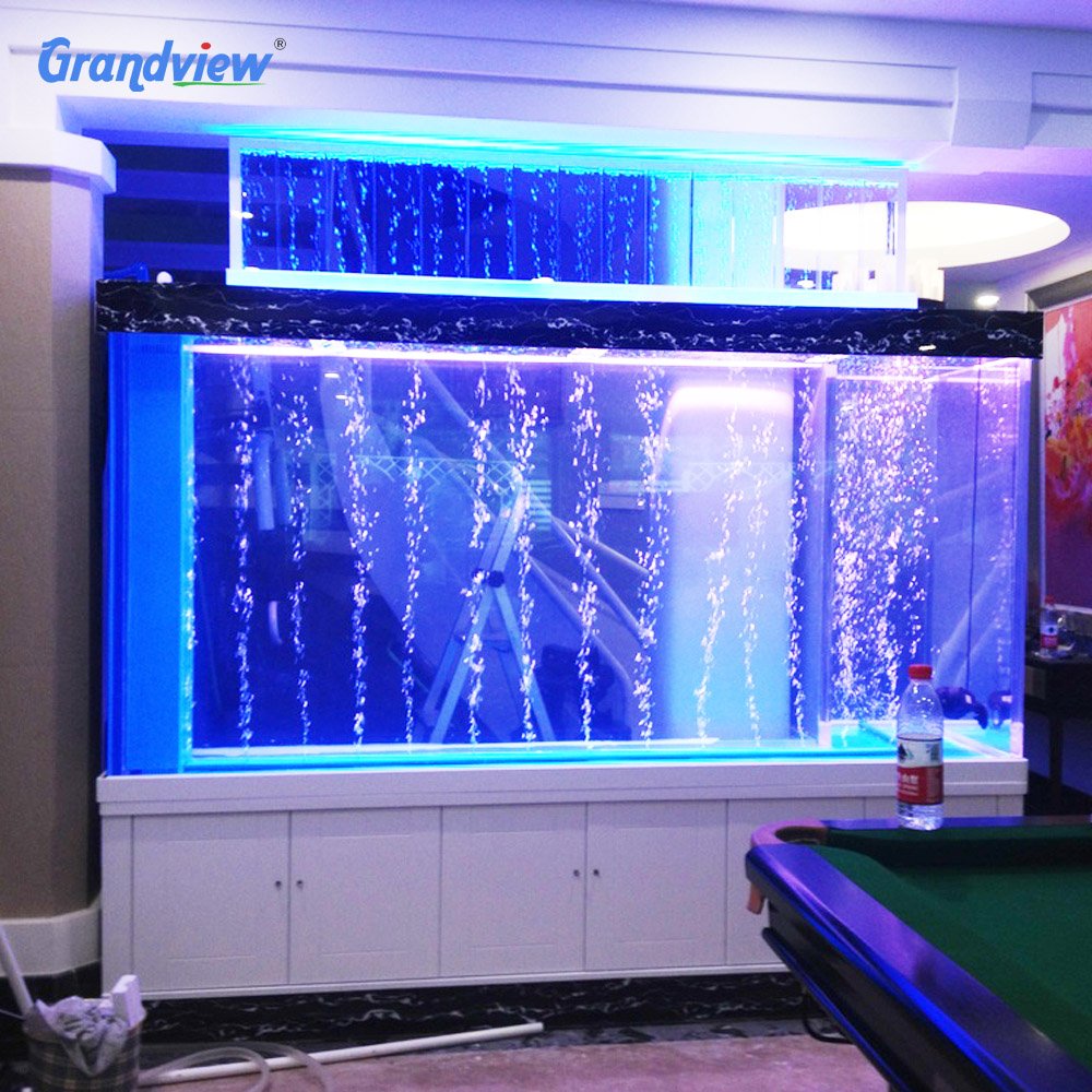 Grandview customized size aquarium clear cast acrylic sheets
