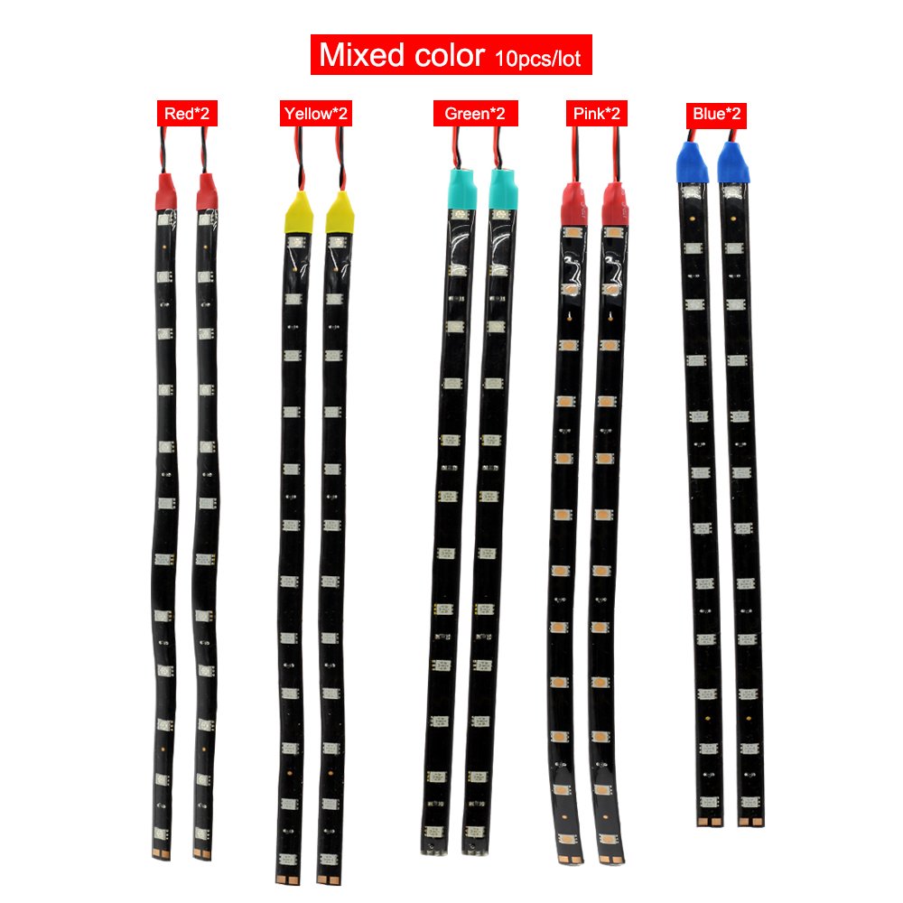 LED SMD 5050 WHITE STRIP LIGHT 30CM CAR DRL BIKE BOAT FLEXIBLE GRILL AQUARIUM 12V