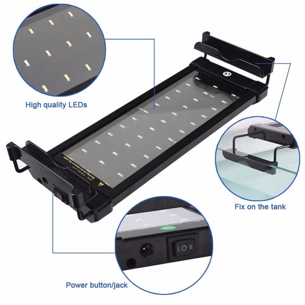 Ultra-thin aquatic plants led aquarium flexible light for tank