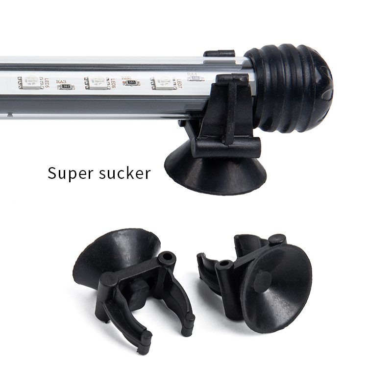 White/Blue LED Aquarium Diving Light Fish Clip Lamp Aquarium Plant Lighting with Different Voltage Length for Fish Tank