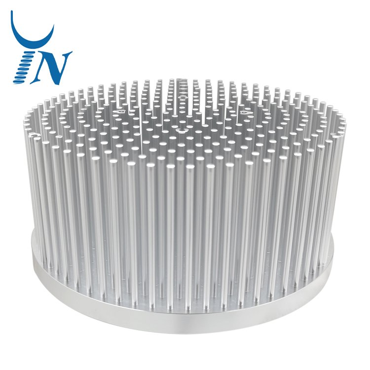 Custom Cold Forging Heat sink Aluminum Radiator Stamping Cold Forged Heat Sink for LED Light Anodized Surface Treatment