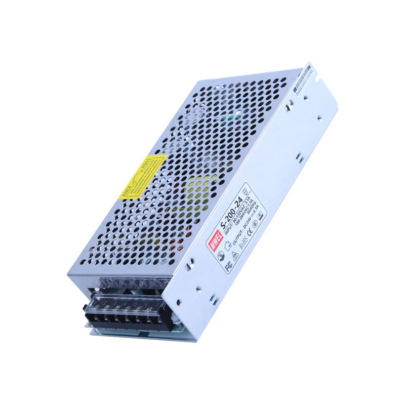 Plug and Play MWEL S-200-24 200W 24V 8.3A Aquarium Lighting System Power SMPS switching to ac power supply