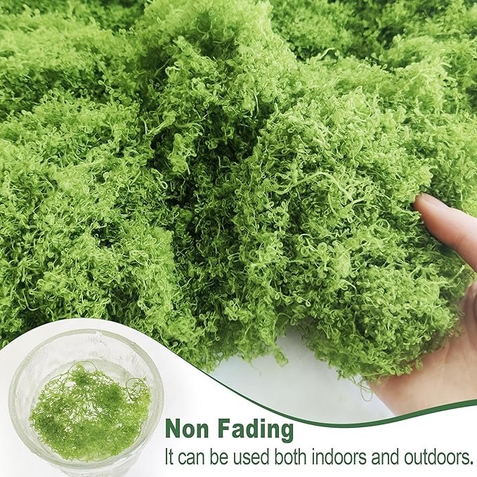 Artificial Moss Lawn Grass Plant Decoration Landscape Bonsai Paving Simulated Carpet Dark Green Moss Turf Grass