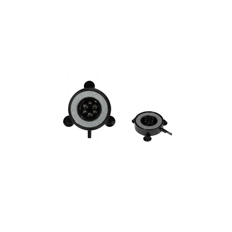 LED Seven Color Diving Light Fish Tank Landscape Decoration Aquarium Air Disc Light Round Oxygen Bubble Light