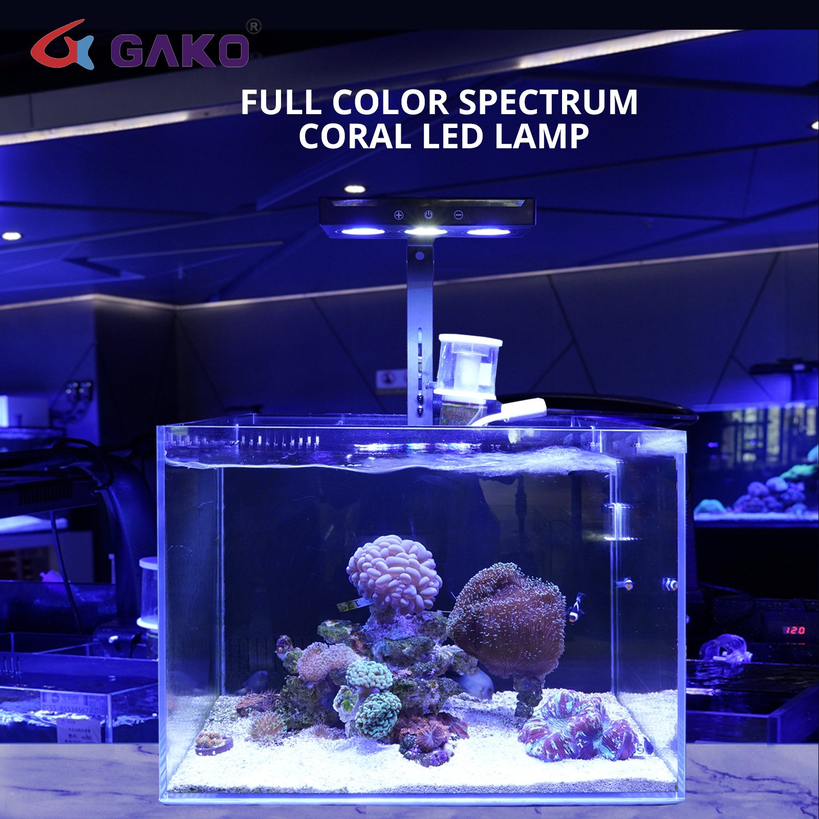 Customize Height Adjustable Led Aquarium Light for Coral Reef Light