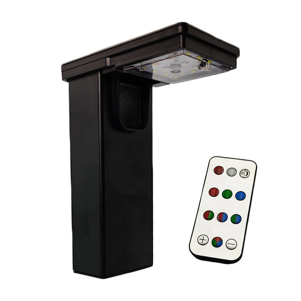 High Quality Aquarium 8 Colors LED Lamp 6W Fish Tank Light Filter with Remote Control
