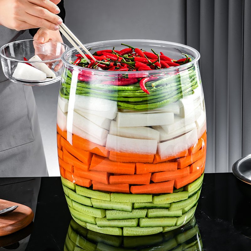Multi-Functional Moisture-Proof Storage Cans Dogs Dried Fruits Aquariums-Coarse Cereals Kimchi Jars Multiple Specifications