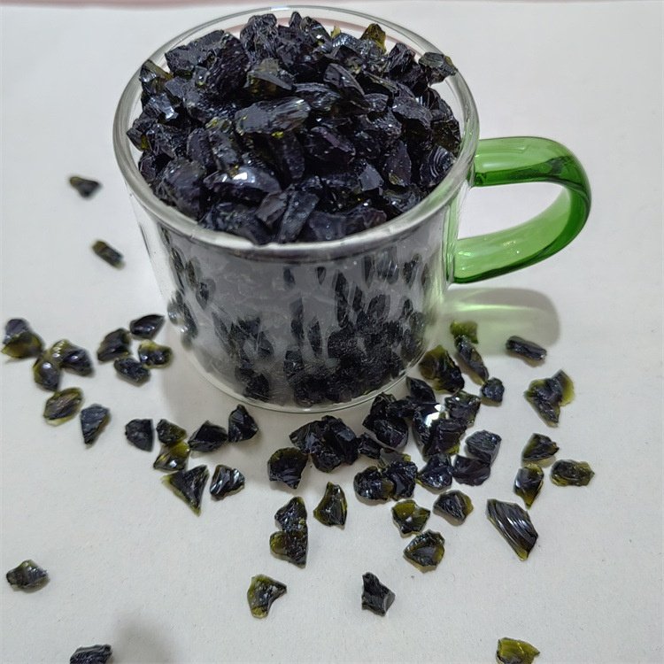 Colorful Glass Particles Beautiful Stone For Exterior Wall and Aquarium and Landscape Garden