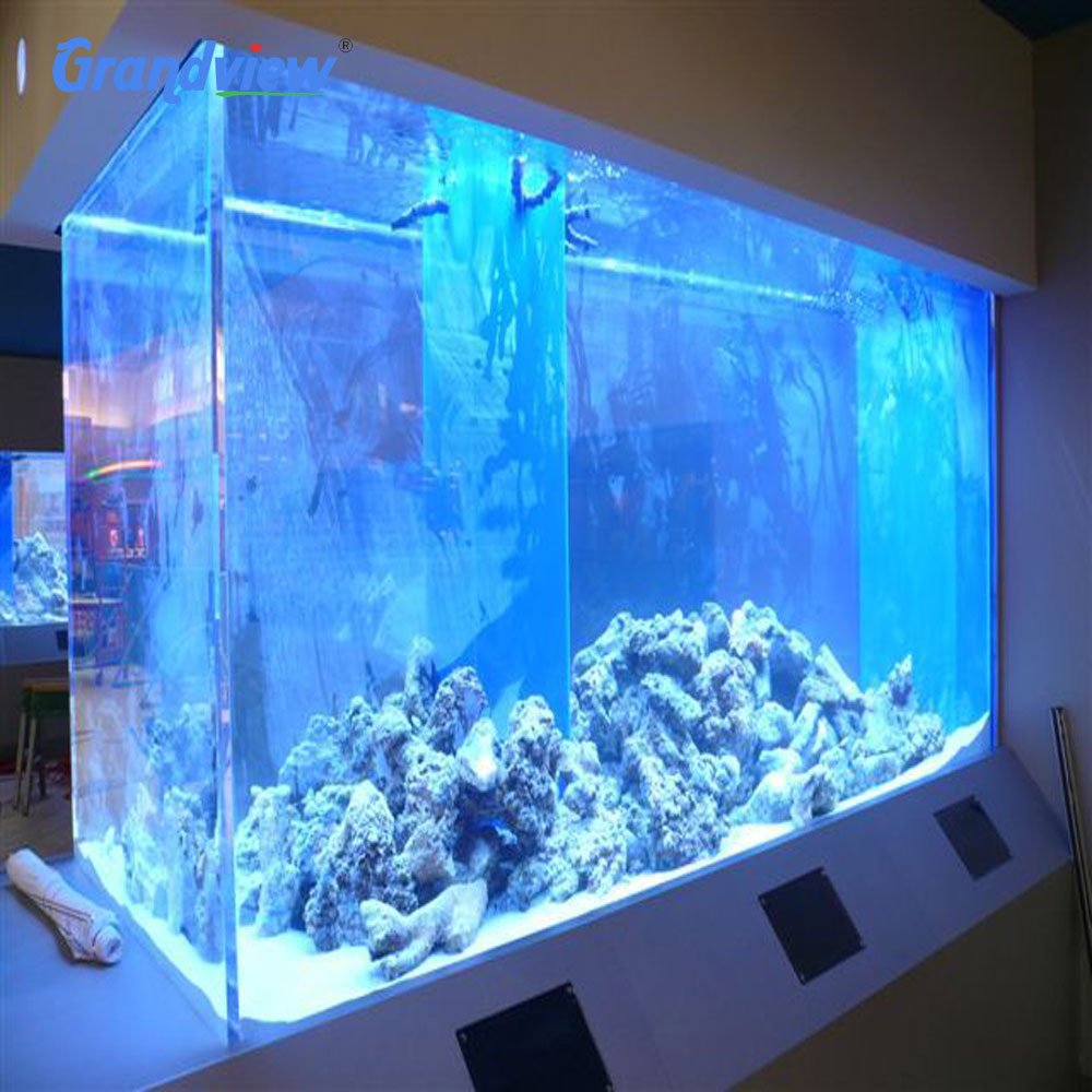 Grandview 50mm thick clear acrylic glass sheet aquarium fish tank