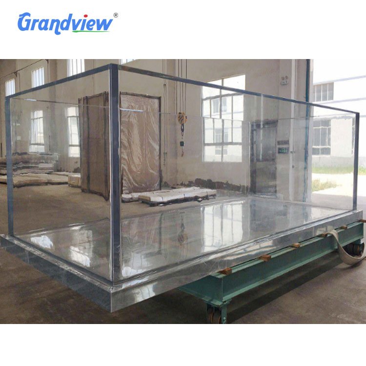 Grandview 50mm thick clear acrylic glass sheet aquarium fish tank