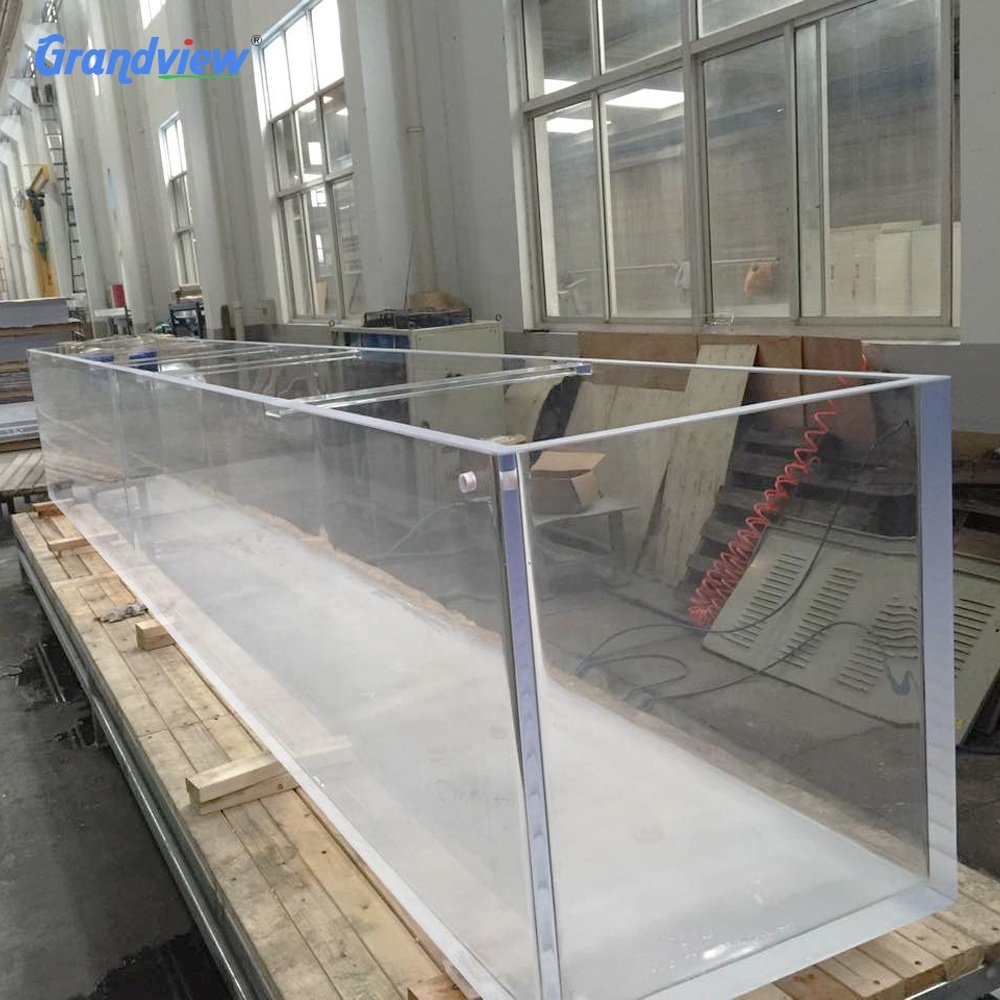 Grandview 50mm thick clear acrylic glass sheet aquarium fish tank