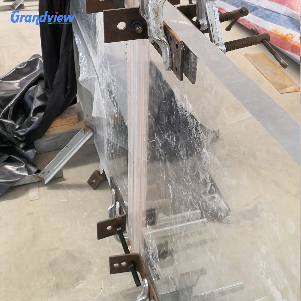 Grandview 50mm thick clear acrylic glass sheet aquarium fish tank