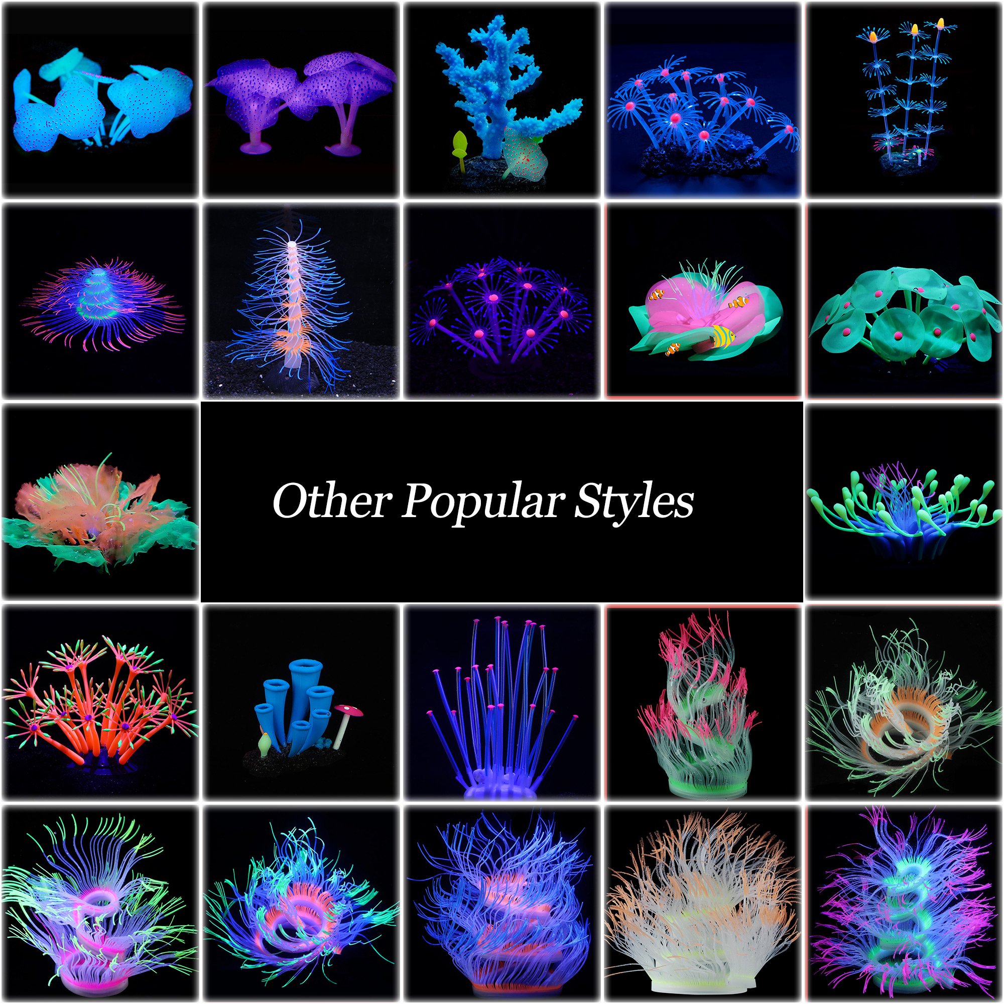 Wholesale Silicone Aquatic Plants Fish Tank Decor Supplies Aquarium Accessories Decorations