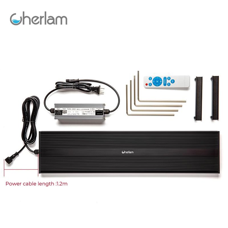 Cherlam hot sale Adjustable light with timer plants light marine reef light led aquarium lamp