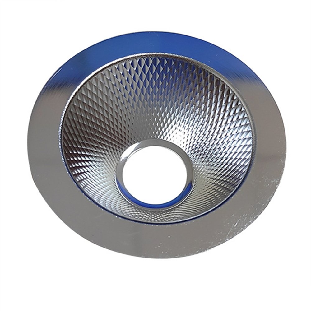 Wholesale Spinning Aluminium High Temperature Resistant High Brightness 1090 Aluminium Anodised 45 Degree Cob Reflector
