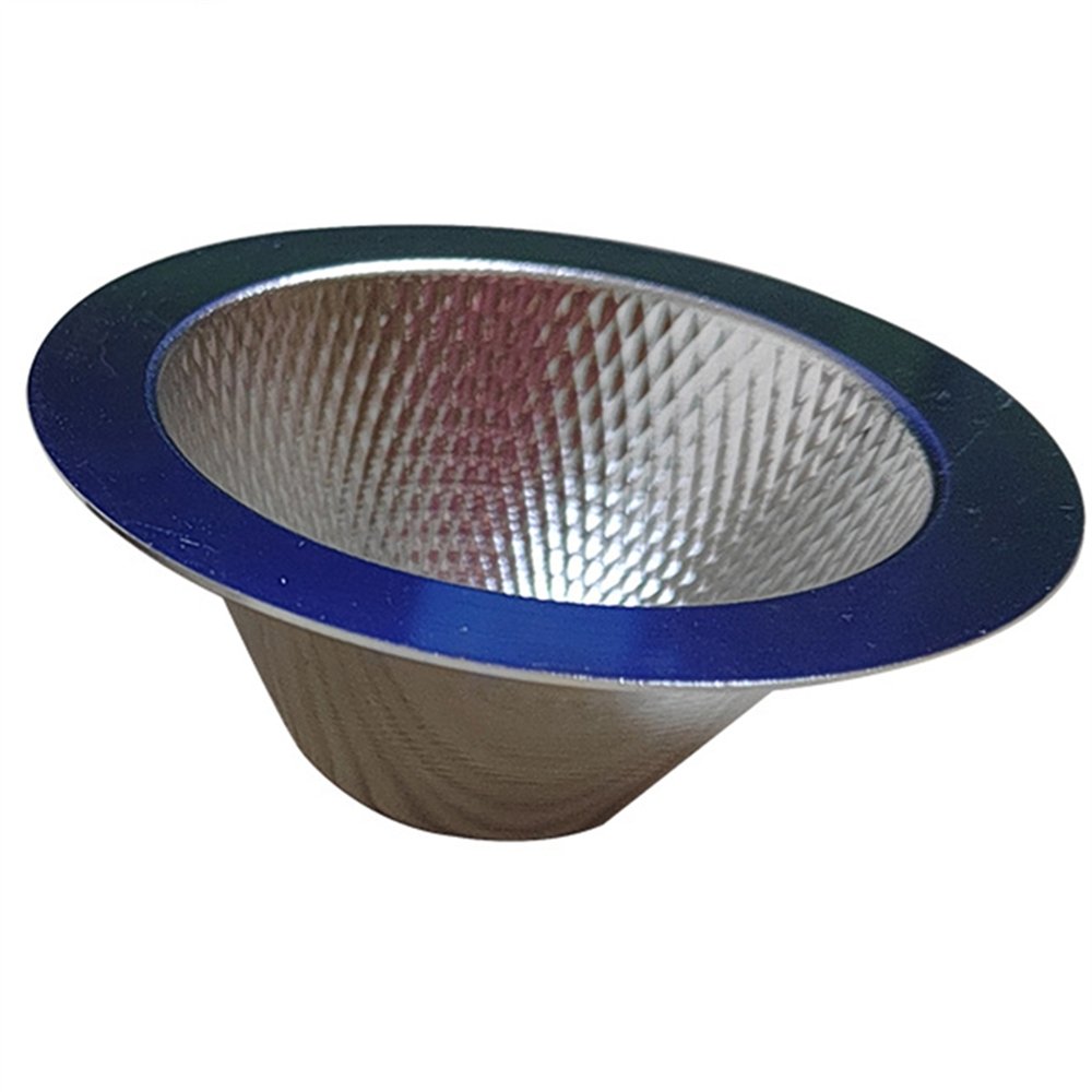 Wholesale Spinning Aluminium High Temperature Resistant High Brightness 1090 Aluminium Anodised 45 Degree Cob Reflector