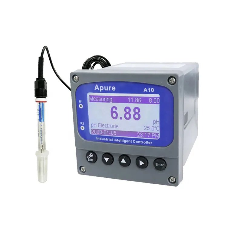 Water treatment industrial digital aquarium ph meter tester