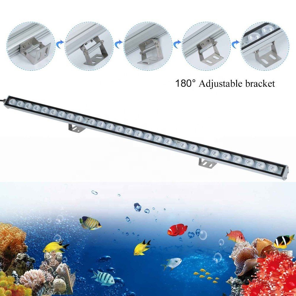 54W 81W 108W Led Aquarium Light for Fish Plants Coral Reef Fish Tank Lights IP65 Waterproof Aquarium Lamp Home Lighting Aquarium