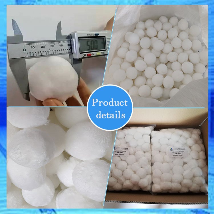 Lvyuan 700g Replace Sand Polyester Fiber Pool Filter Balls For Pool Water Filtration Bio Ball Filter Media