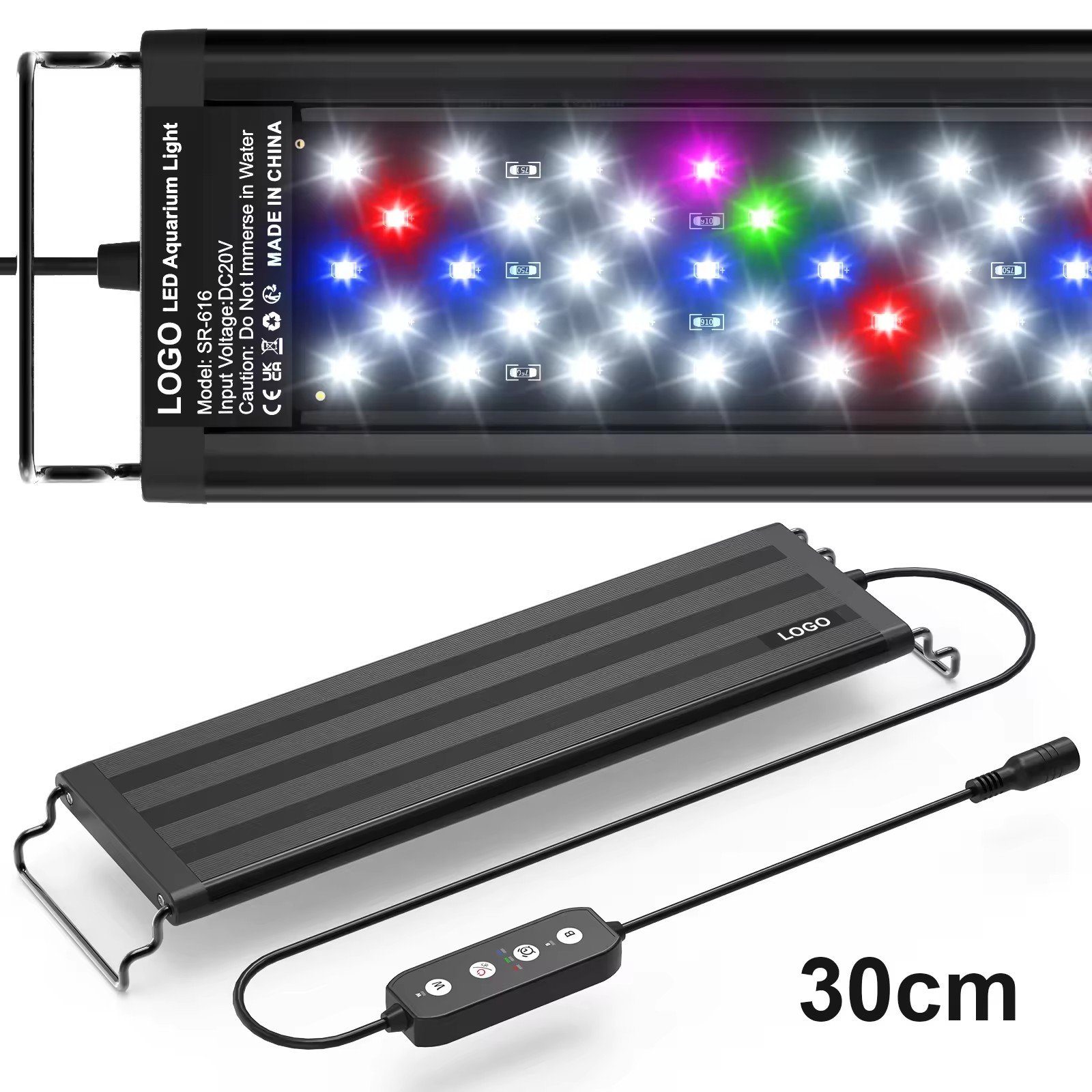 Professional waterproof lights aquatic plants grow fish tank LED lighting aquarium LED lights