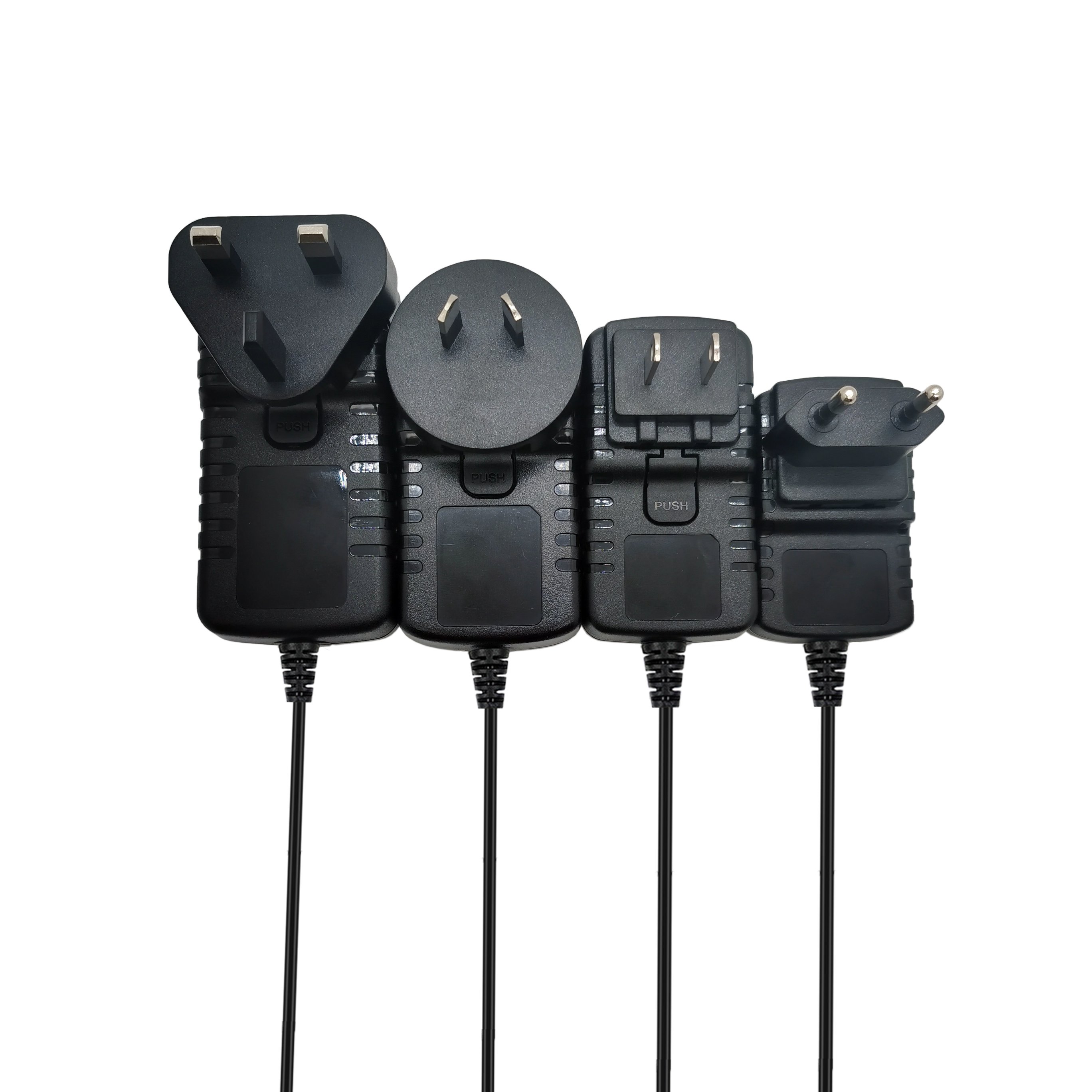 5v 2a 3a 6v 12v 9v 12v 18v 15v 16v 1.5a 24v 0.5a Ac Dc Wall Mount multi plug Au Eu Uk Us Interchangeable Plug Power Adapter 36w