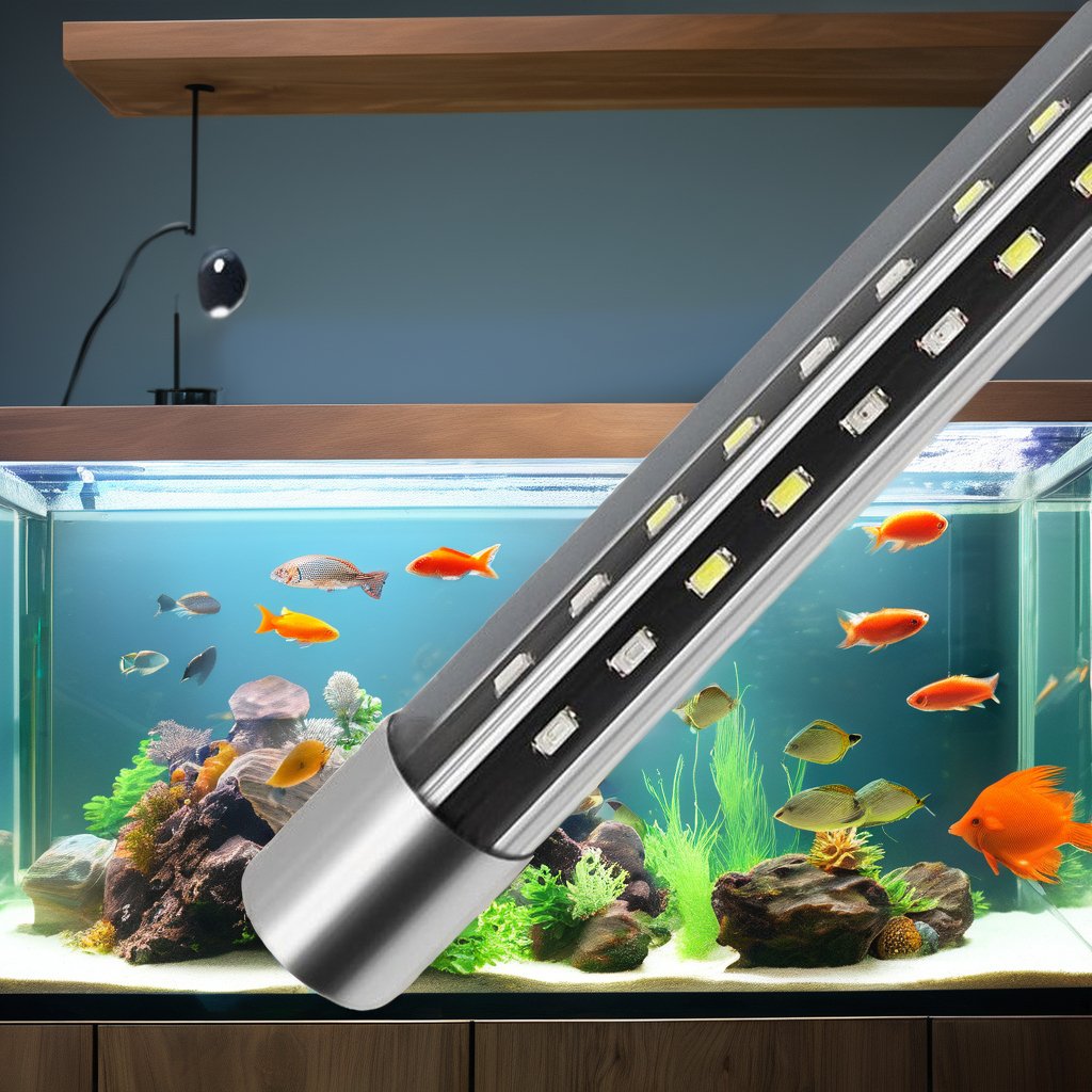 172128 OEM LED Aquarium Lamp Plastic Aluminum Waterproof LED Tube light 12V 130-150CM Fish Tank Lighting tube
