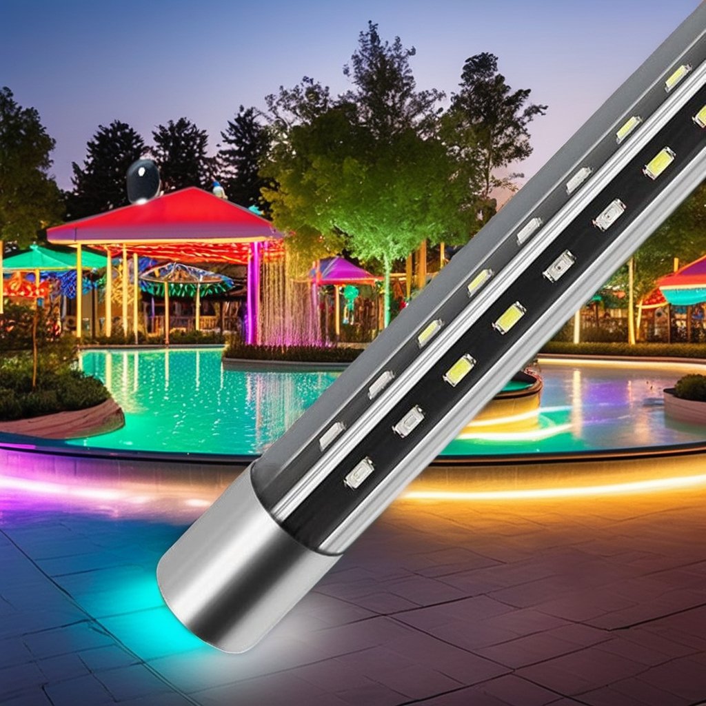 172128 OEM LED Aquarium Lamp Plastic Aluminum Waterproof LED Tube light 12V 130-150CM Fish Tank Lighting tube