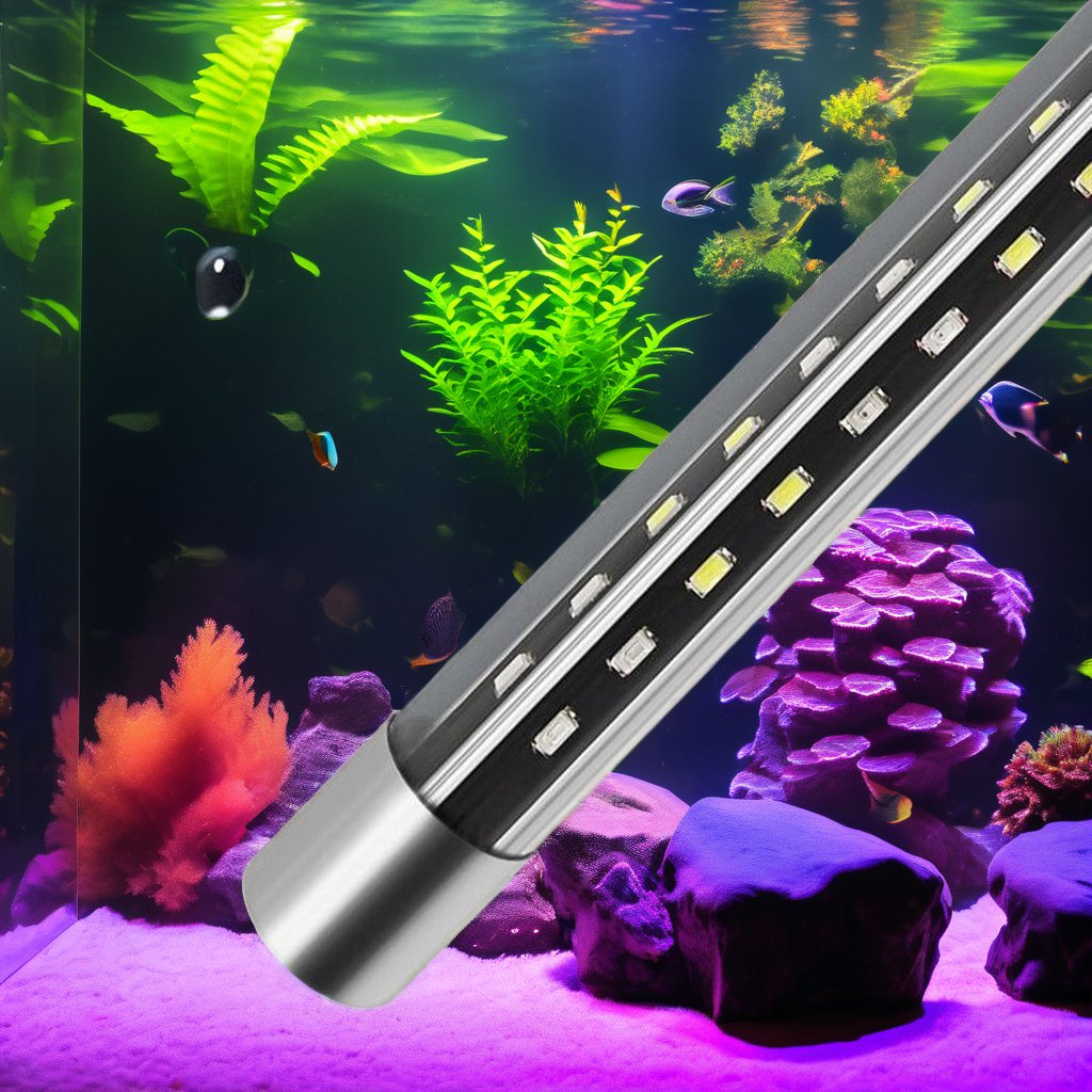 172128 OEM LED Aquarium Lamp Plastic Aluminum Waterproof LED Tube light 12V 130-150CM Fish Tank Lighting tube