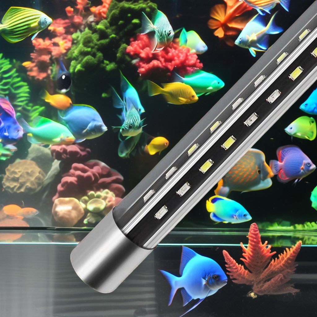 172128 OEM LED Aquarium Lamp Plastic Aluminum Waterproof LED Tube light 12V 130-150CM Fish Tank Lighting tube