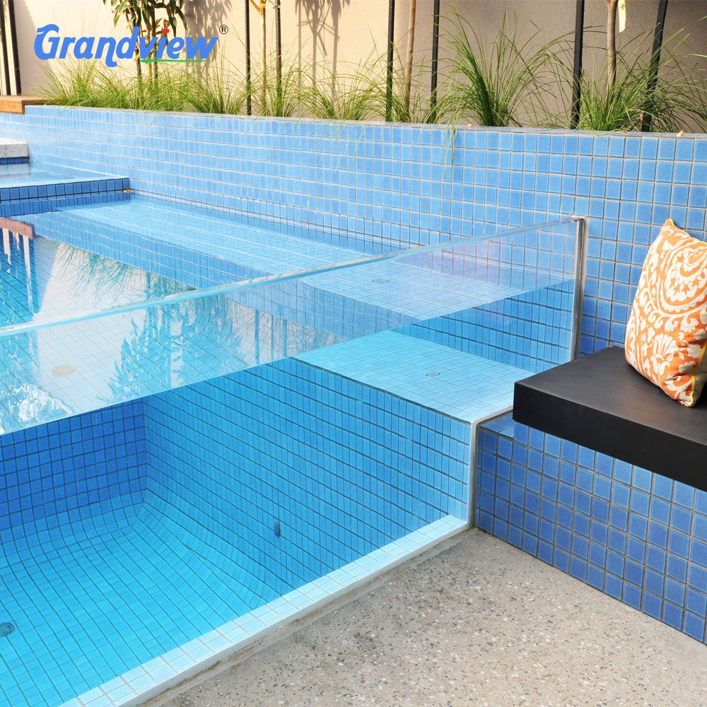 spa aboveground prefab fibre glass wall panel clear infinity acrylic swimming pool