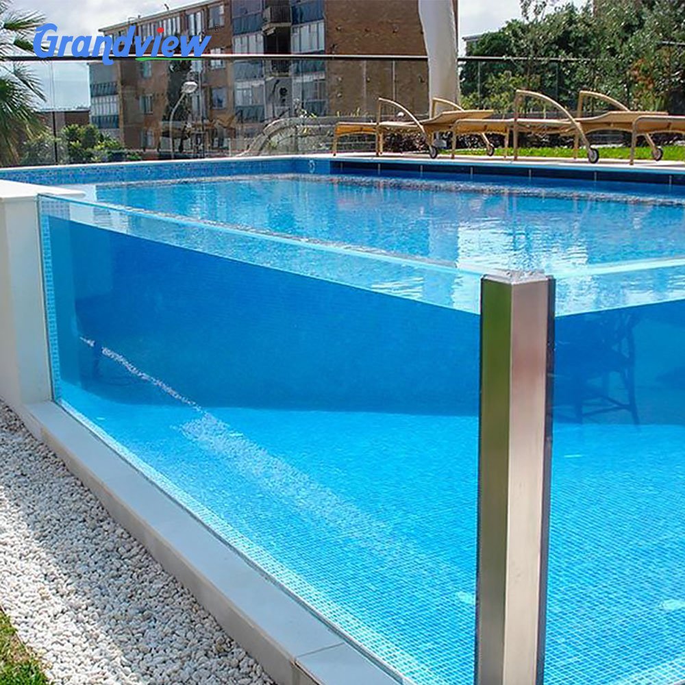 spa aboveground prefab fibre glass wall panel clear infinity acrylic swimming pool