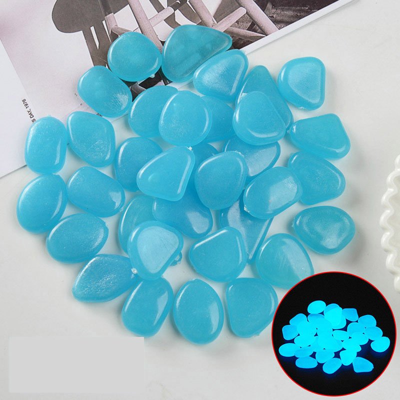 Aquarium artificial colorful super bright glow-in-the-dark stone fluorescent stone aquarium stone luminous
