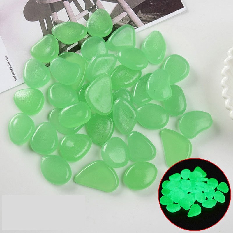 Aquarium artificial colorful super bright glow-in-the-dark stone fluorescent stone aquarium stone luminous