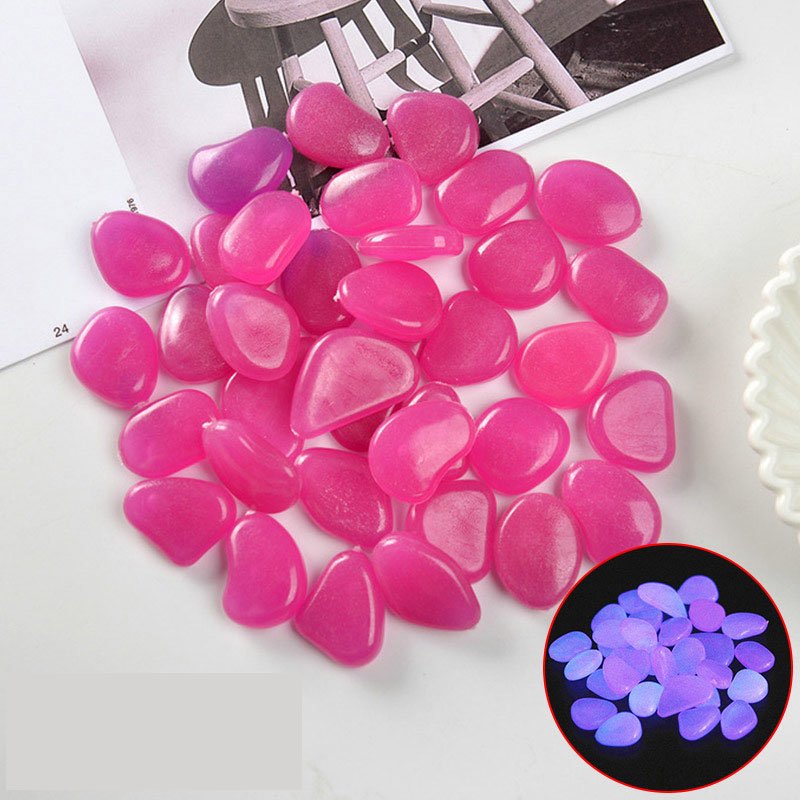 Aquarium artificial colorful super bright glow-in-the-dark stone fluorescent stone aquarium stone luminous